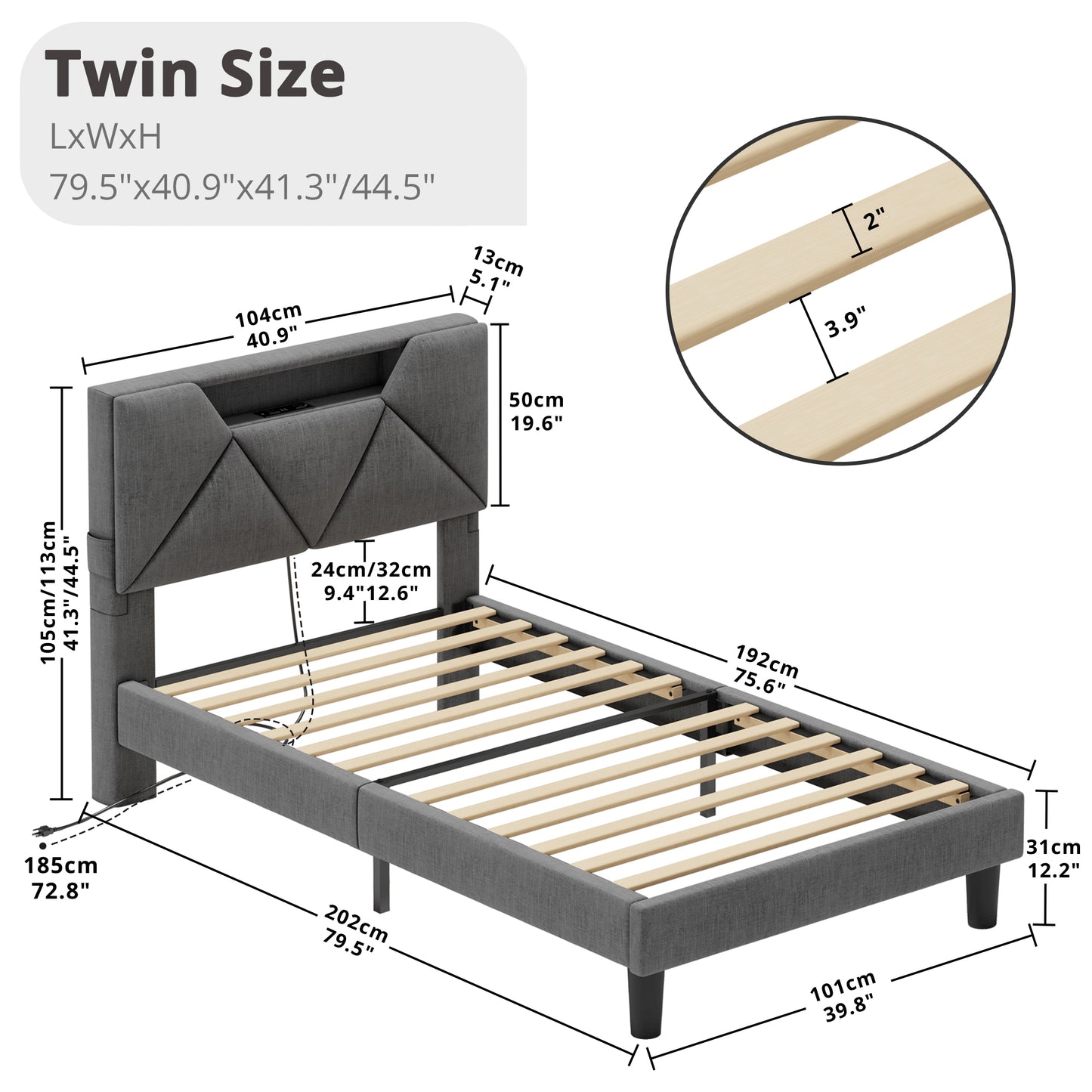 LED Bed Frame