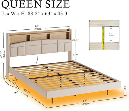 ANCTOR Floating Bed Frame